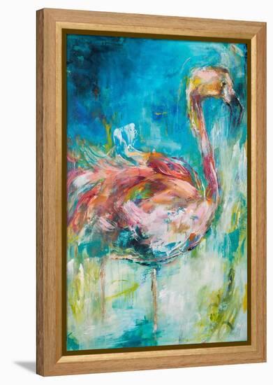 Pretty in Pink No. 1-Hilma Koelman-Framed Stretched Canvas
