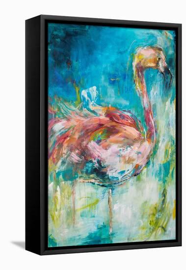 Pretty in Pink No. 1-Hilma Koelman-Framed Stretched Canvas