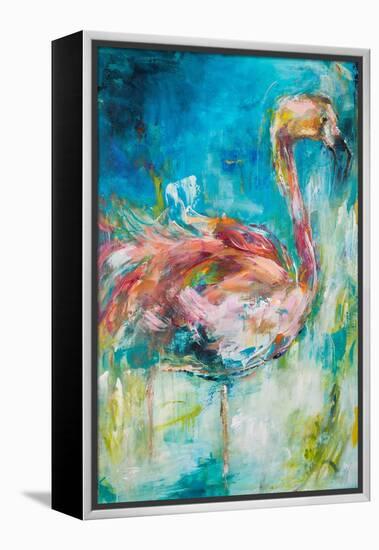 Pretty in Pink No. 1-Hilma Koelman-Framed Stretched Canvas