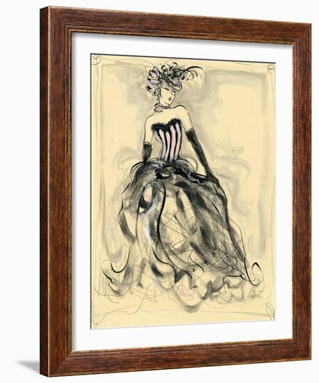 Pretty In Pink - Poise-Dupre-Framed Giclee Print