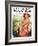 "Pretty in Pink," Saturday Evening Post Cover, August 2, 1930-Ellen Pyle-Framed Giclee Print