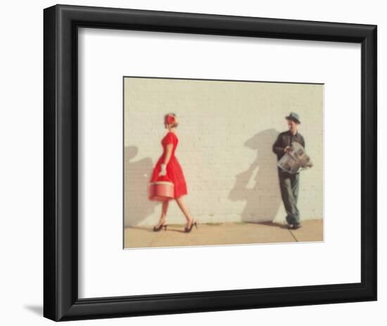 Pretty in Red-Mandy Lynne-Framed Premium Giclee Print