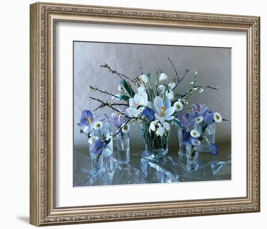 Pretty Magnolias-null-Framed Art Print