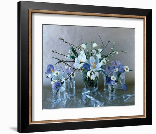 Pretty Magnolias-null-Framed Art Print