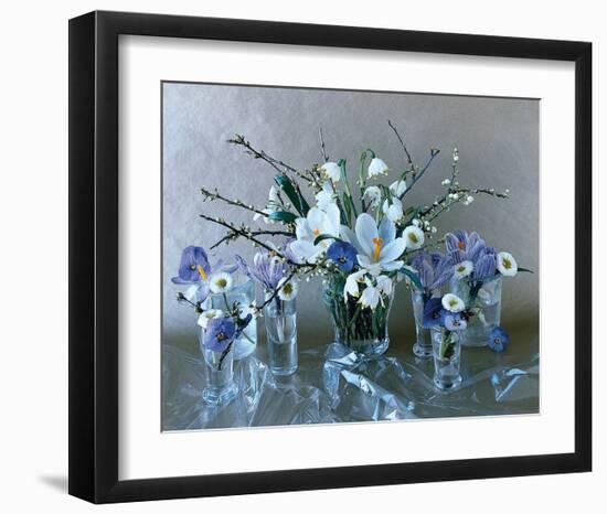 Pretty Magnolias-null-Framed Art Print