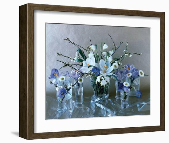 Pretty Magnolias-null-Framed Art Print