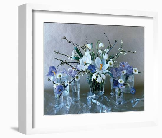 Pretty Magnolias-null-Framed Art Print