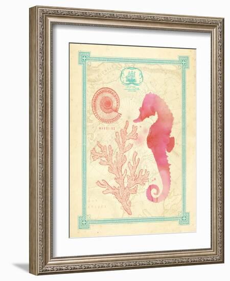 Pretty Ocean 2-Z Studio-Framed Art Print