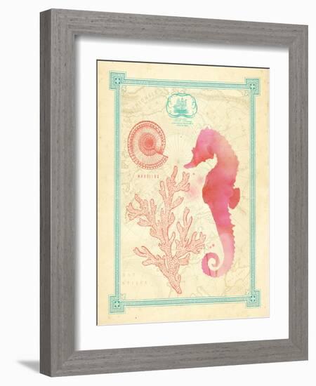 Pretty Ocean 2-Z Studio-Framed Art Print