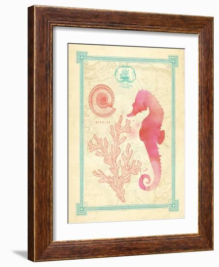 Pretty Ocean 2-Z Studio-Framed Art Print