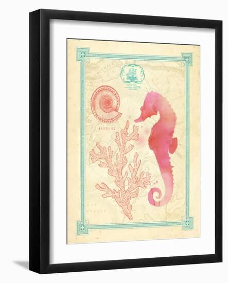 Pretty Ocean 2-Z Studio-Framed Art Print