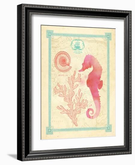 Pretty Ocean 2-Z Studio-Framed Art Print