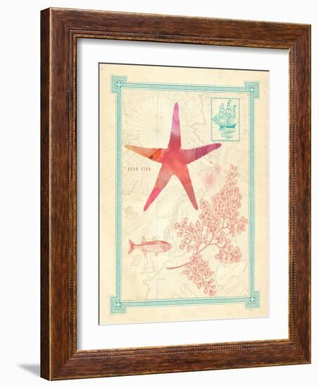 Pretty Ocean 3-Z Studio-Framed Art Print