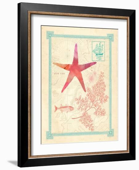 Pretty Ocean 3-Z Studio-Framed Art Print