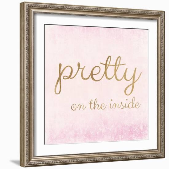 Pretty on the Inside Pink-Miyo Amori-Framed Art Print