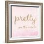 Pretty on the Inside Pink-Miyo Amori-Framed Art Print