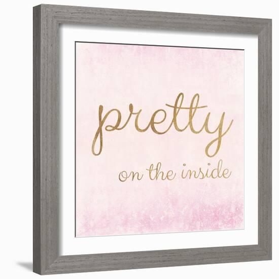 Pretty on the Inside Pink-Miyo Amori-Framed Art Print