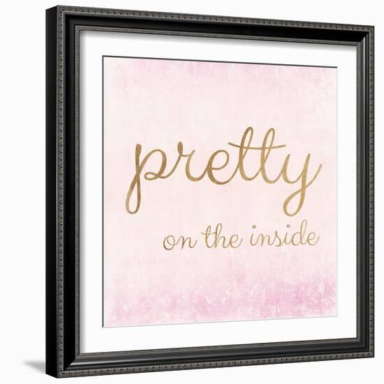 Pretty on the Inside Pink-Miyo Amori-Framed Art Print