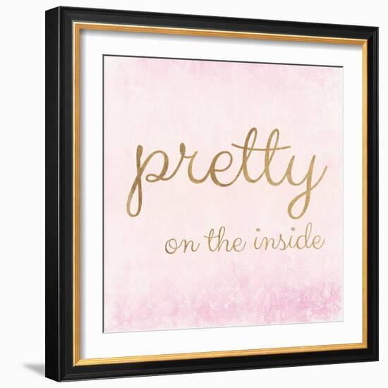 Pretty on the Inside Pink-Miyo Amori-Framed Art Print