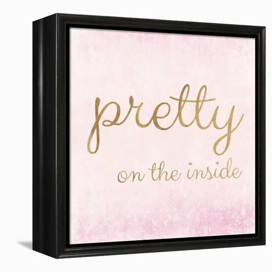 Pretty on the Inside Pink-Miyo Amori-Framed Stretched Canvas
