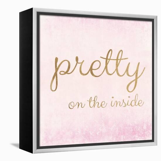 Pretty on the Inside Pink-Miyo Amori-Framed Stretched Canvas