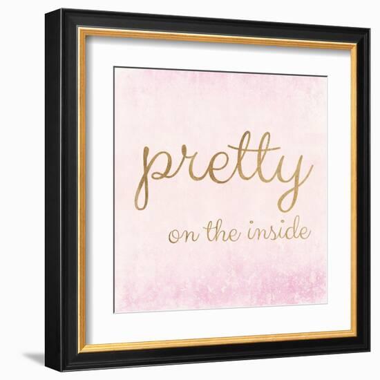 Pretty on the Inside Pink-Miyo Amori-Framed Art Print