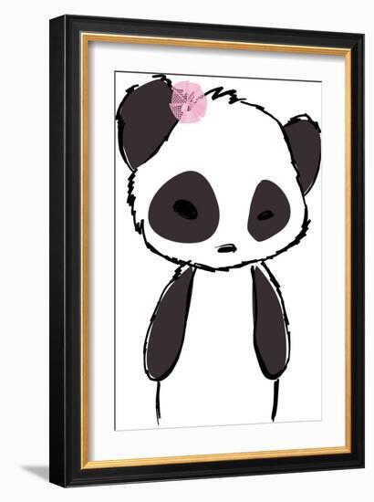 Pretty Panda-null-Framed Giclee Print