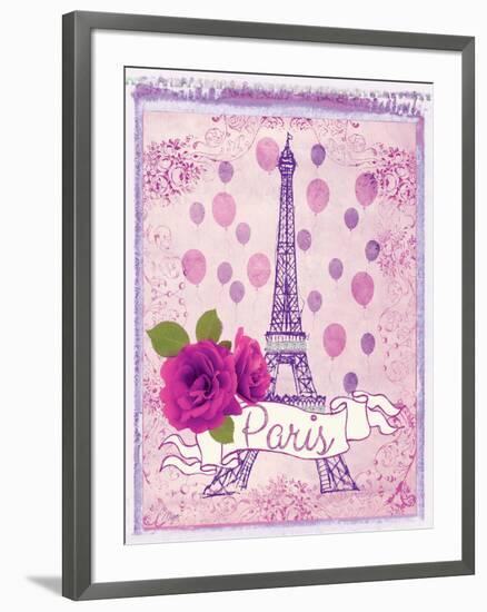 Pretty Paris Polaroid 1-Miyo Amori-Framed Premium Giclee Print
