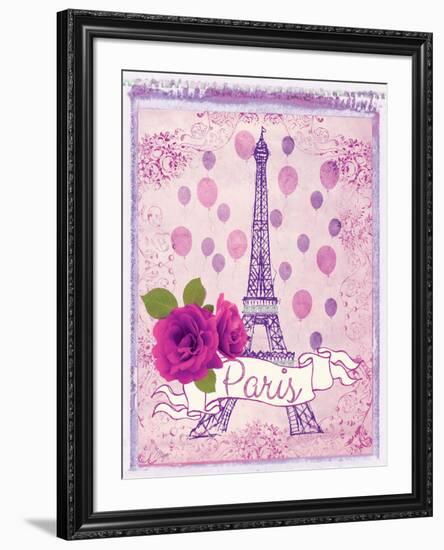 Pretty Paris Polaroid 1-Miyo Amori-Framed Premium Giclee Print