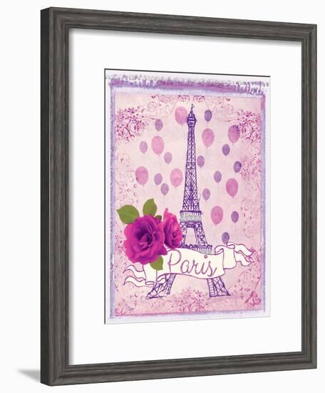 Pretty Paris Polaroid 1-Miyo Amori-Framed Premium Giclee Print