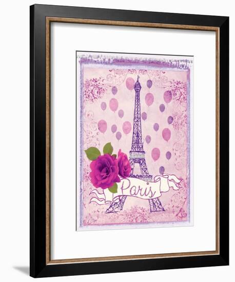 Pretty Paris Polaroid 1-Miyo Amori-Framed Premium Giclee Print