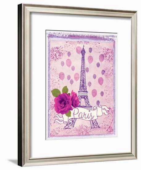 Pretty Paris Polaroid 1-Miyo Amori-Framed Premium Giclee Print