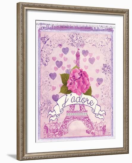 Pretty Paris Polaroid 2-Miyo Amori-Framed Premium Giclee Print