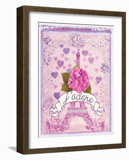 Pretty Paris Polaroid 2-Miyo Amori-Framed Premium Giclee Print