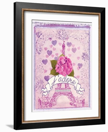 Pretty Paris Polaroid 2-Miyo Amori-Framed Art Print