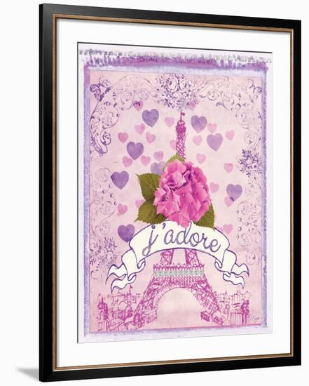 Pretty Paris Polaroid 2-Miyo Amori-Framed Premium Giclee Print