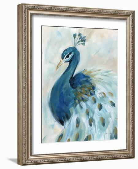 Pretty Peacocks II-Yvette St. Amant-Framed Art Print