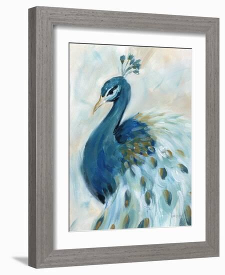 Pretty Peacocks II-Yvette St. Amant-Framed Art Print