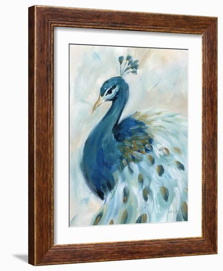 Pretty Peacocks II-Yvette St. Amant-Framed Art Print