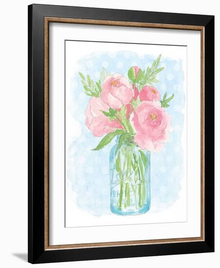 Pretty Peonies-Sara Zieve Miller-Framed Art Print