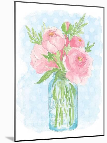 Pretty Peonies-Sara Zieve Miller-Mounted Art Print