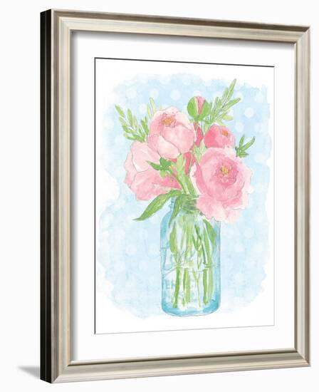 Pretty Peonies-Sara Zieve Miller-Framed Art Print