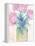 Pretty Pink Flowers II-Samuel Dixon-Framed Stretched Canvas