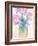 Pretty Pink Flowers II-Samuel Dixon-Framed Art Print