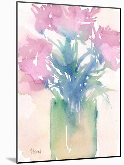 Pretty Pink Flowers II-Samuel Dixon-Mounted Art Print