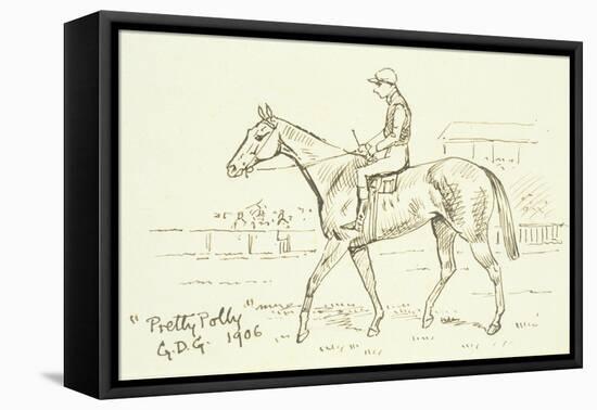 'Pretty Polly', 1906-Godfrey Douglas Giles-Framed Premier Image Canvas