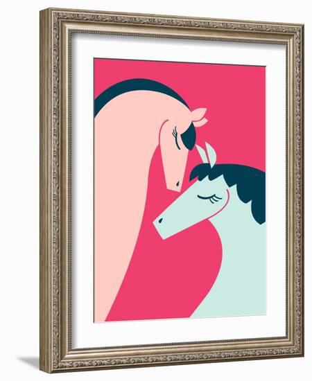 Pretty Ponies-null-Framed Giclee Print