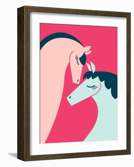 Pretty Ponies-null-Framed Giclee Print
