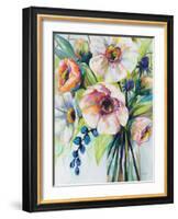 Pretty Poppies-Jeanette Vertentes-Framed Art Print