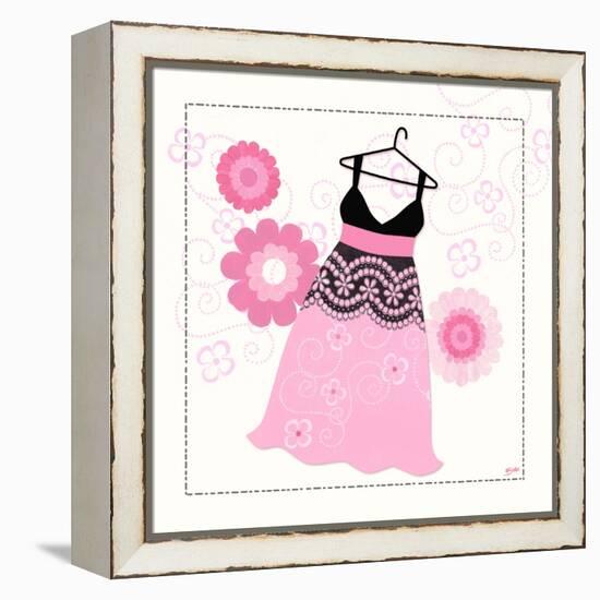 Pretty Posh-Bella Dos Santos-Framed Stretched Canvas